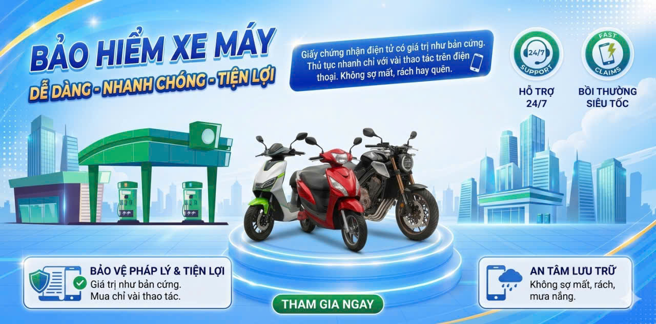Bảo hiểm TNDS Xe máy